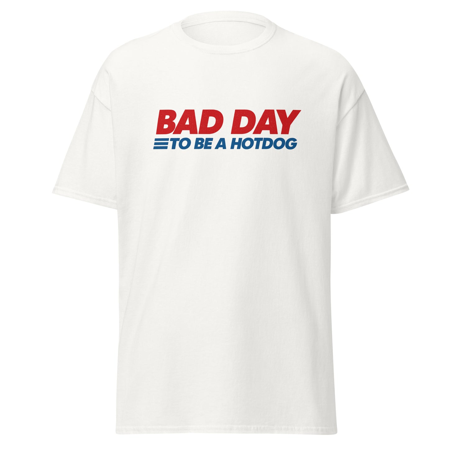 Bad Day To Be A Hot Dog Shirt It's A Bad Day To Be A HotDog T Shirt Hot Dog Men's Tee - Private Fashion Collection 
