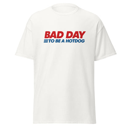 Bad Day To Be A Hot Dog Shirt It's A Bad Day To Be A HotDog T Shirt Hot Dog Men's Tee - Private Fashion Collection 