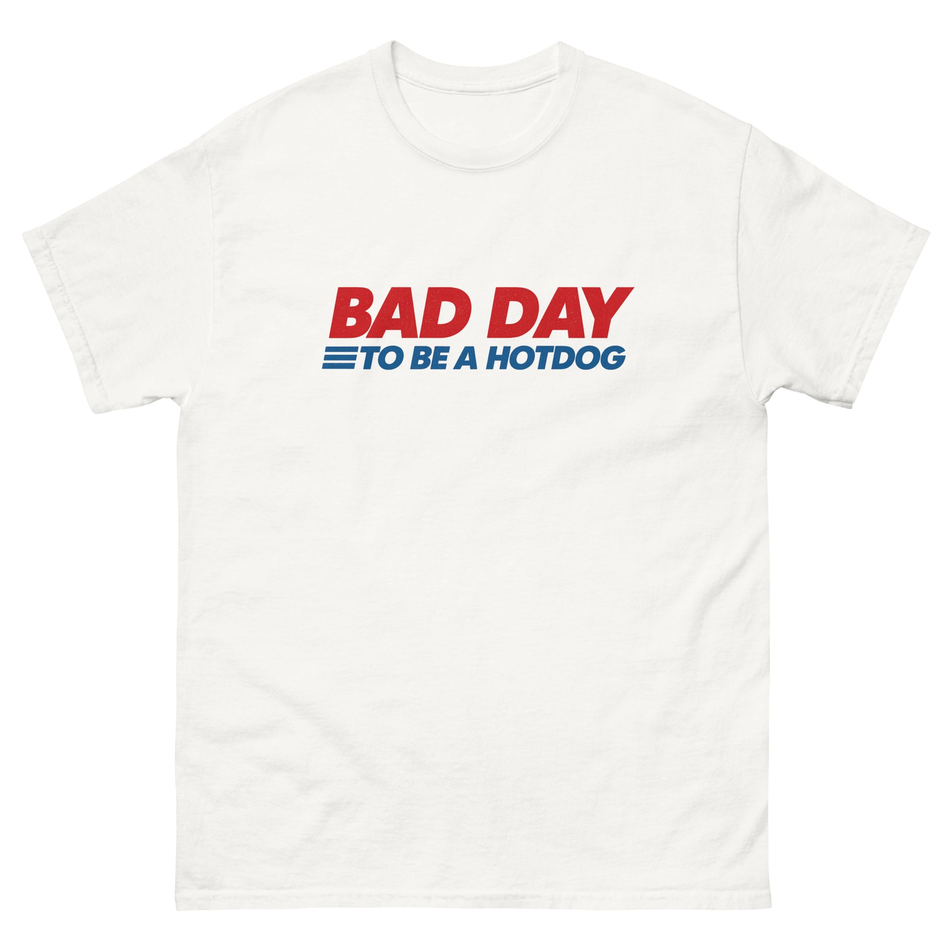 Bad Day To Be A Hot Dog Shirt It's A Bad Day To Be A HotDog T Shirt Hot Dog Men's Tee - Private Fashion Collection 