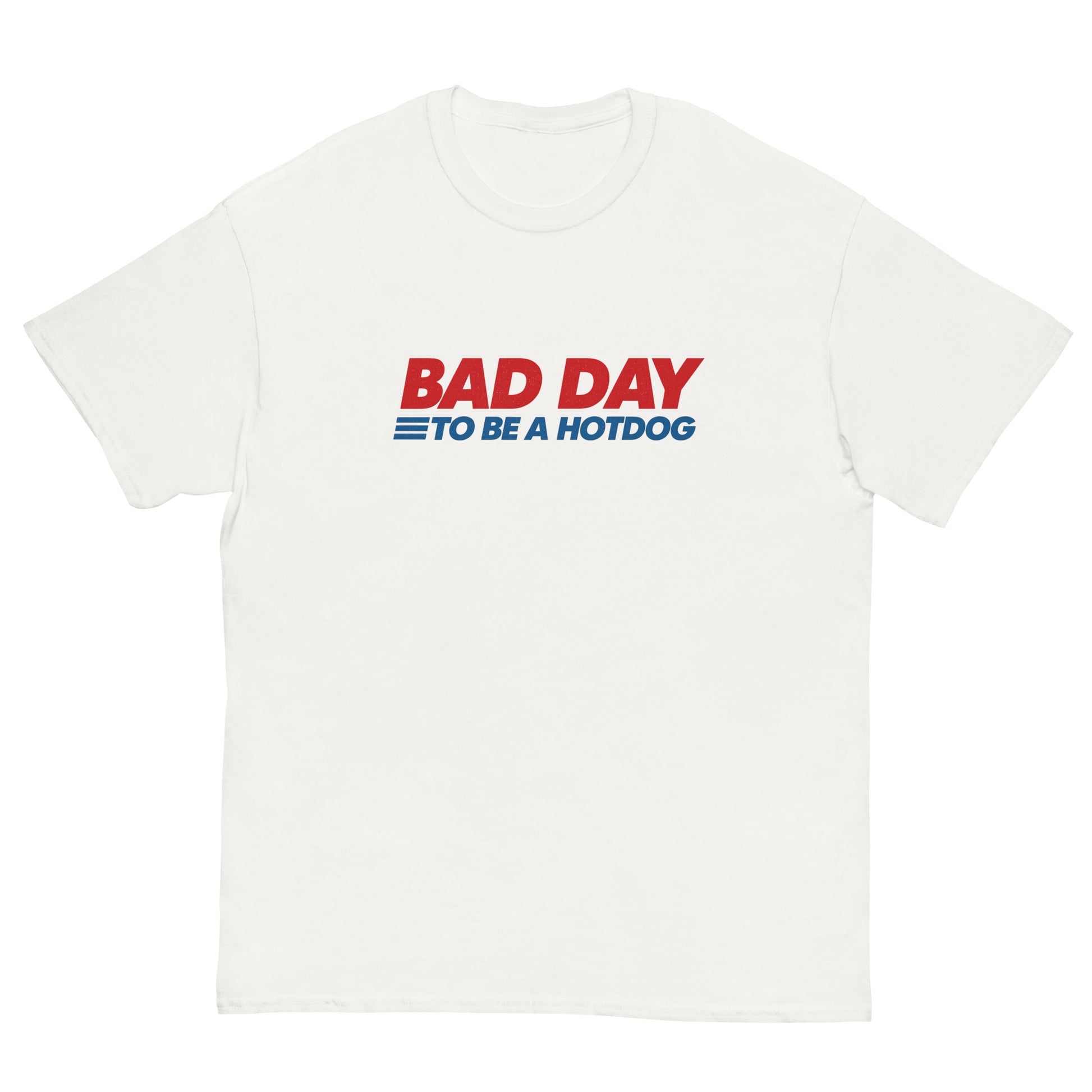 Bad Day To Be A Hot Dog Shirt It's A Bad Day To Be A HotDog T Shirt Hot Dog Men's Tee - Private Fashion Collection 