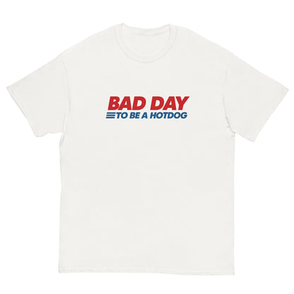 Bad Day To Be A Hot Dog Shirt It's A Bad Day To Be A HotDog T Shirt Hot Dog Men's Tee - Private Fashion Collection 