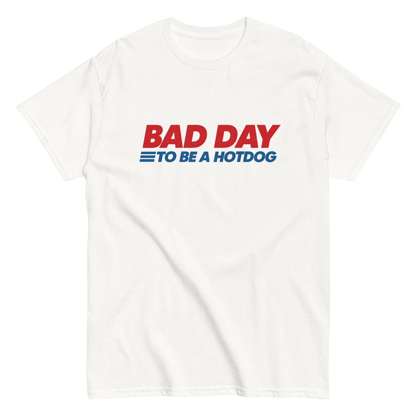 Bad Day To Be A Hot Dog Shirt It's A Bad Day To Be A HotDog T Shirt Hot Dog Men's Tee - Private Fashion Collection 