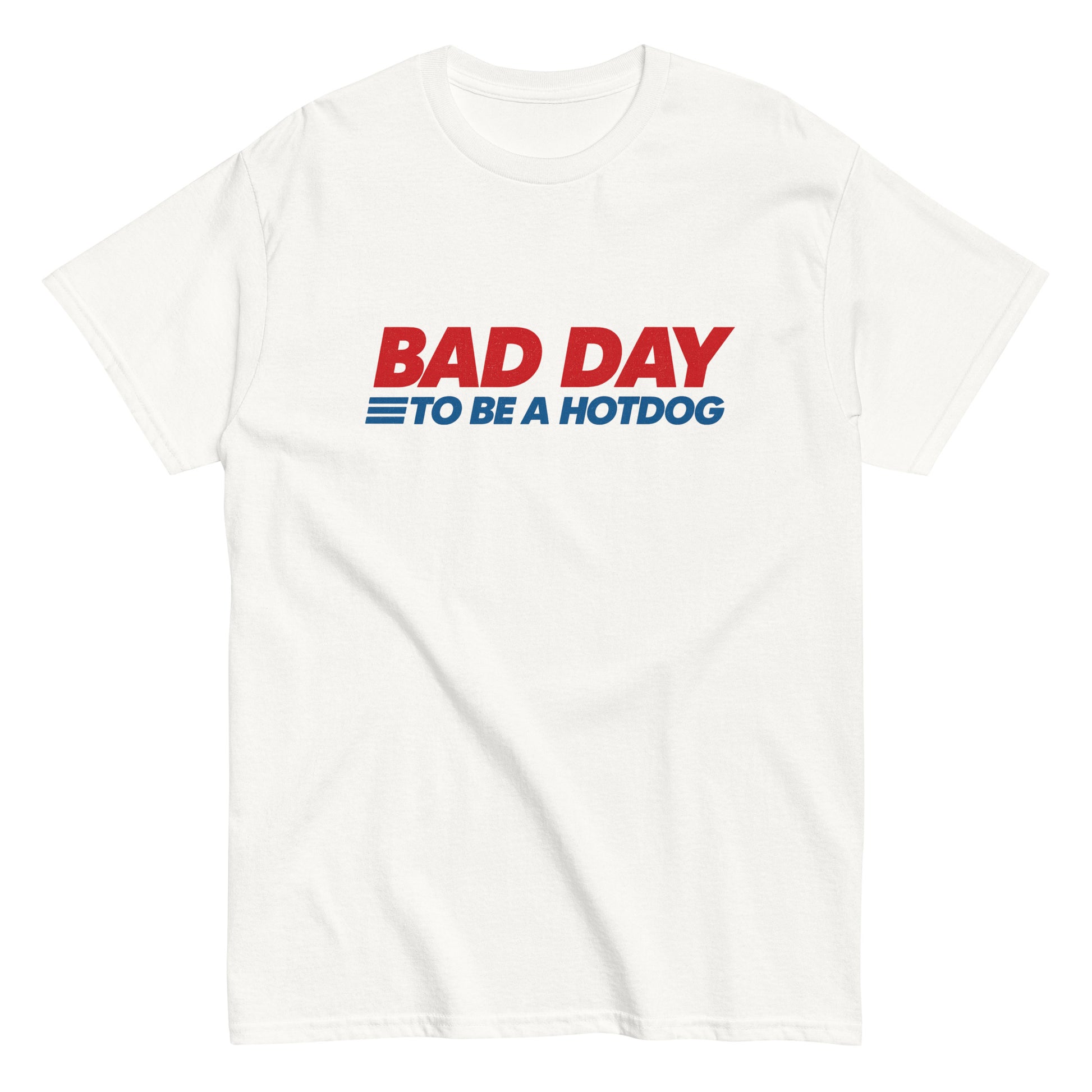 Bad Day To Be A Hot Dog Shirt It's A Bad Day To Be A HotDog T Shirt Hot Dog Men's Tee - Private Fashion Collection 
