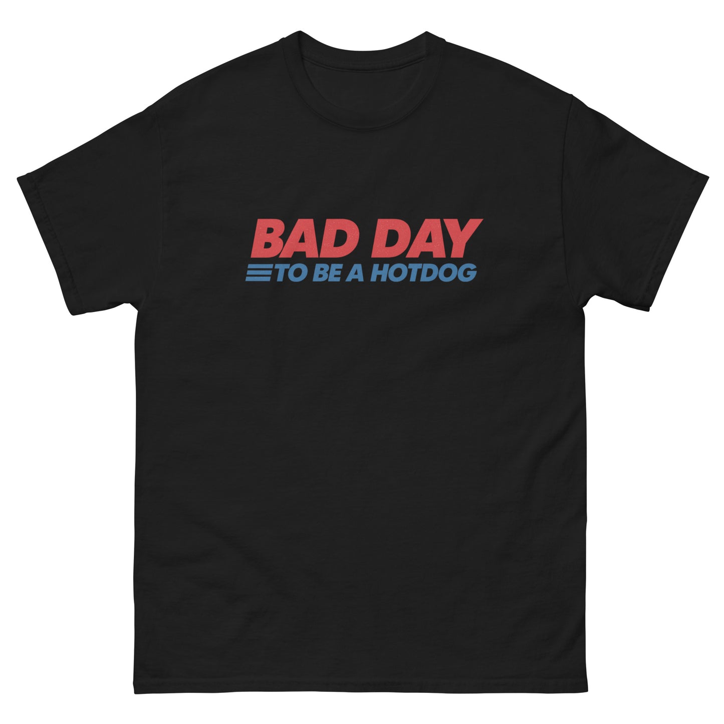Bad Day To Be A Hot Dog Shirt It's A Bad Day To Be A HotDog T Shirt Hot Dog Men's Tee - Private Fashion Collection 