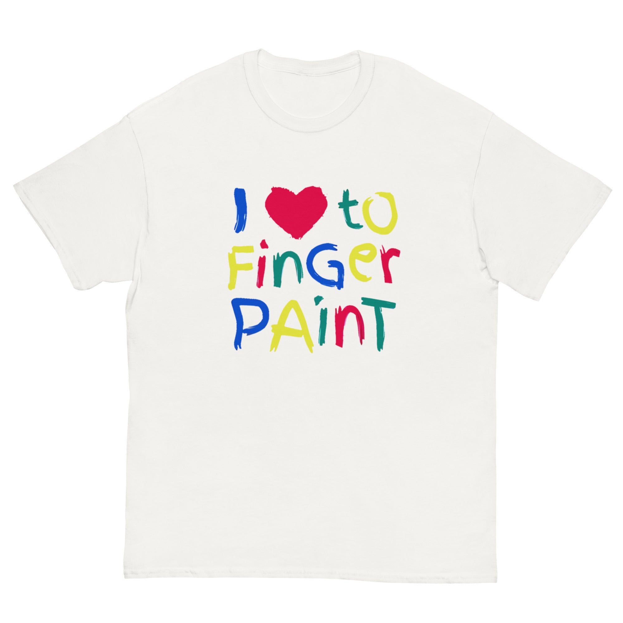 I Love To Finger Paint Shit I'm Paint T Shirt I Heart To Finger Paint Funny Matching Couples Tee - Private Fashion Collection 